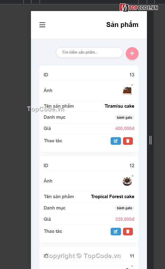 Web bán hàng,bán hàng,barkery